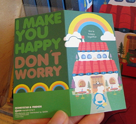 �~�j�J�[�h01�E�L�����N�^�[monky star�ƃA���[�W���O�J�t�F